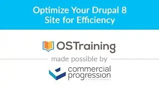 Lesson #2: How to Optimize Your Drupal 8 Site For Efficiency