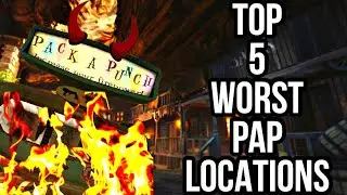 Top 5 Worst Pack-A-Punch Locations In COD Zombies