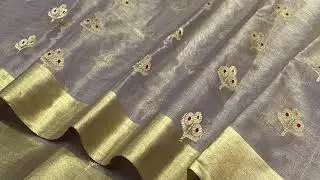 Chanderi Tissue Silk Saree