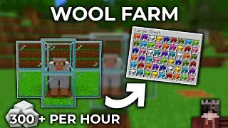 Minecraft: 1.20 Easy Wool Farm Tutorial
