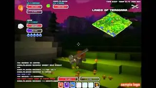 Atebits and Michael play CubeWorld Episode Five: A TROLL?! WHAT!!