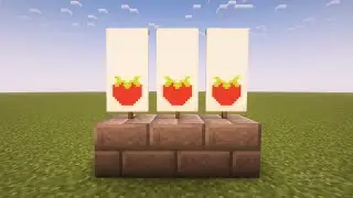 How To Make A Tomato Banner In Minecraft