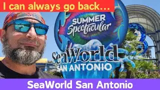 И всё это в SeaWorld San Antonio? Всё происходит буквально между приёмами пищи.