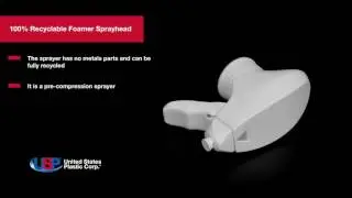100% Recyclable Foamer Sprayhead | U.S. PLASTIC CORPORATION&reg;