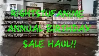RightStufAnime Birthday Sale Unboxing: Viz Media & Quintessential Quintuplets Manga Haul