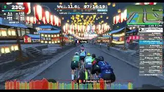 Zwift - Race: Stage 4: Makuri May: Three Village Loop || Advanced (A) on Three Village Loop