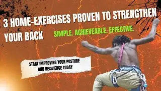 3 proven home-exercises for Dads to strengthen their backs