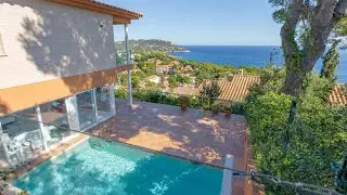 Beachside villa with fantastic sea views for sale in Calella de Palagrugell