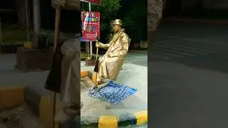 #goldenman #art #creativity #islamabad #pakistan