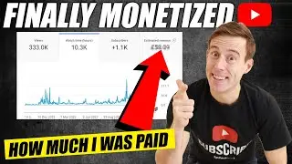 Сколько денег YouTube заплатил мне после 1000 подписчиков (первые 3 недели в качестве монетизированного автора в 2024 году)