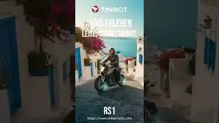 Tinbot RS1 &ndash; Leise. Stark. Nachhaltig. Tinbot RS1 &ndash; Silent. Powerful. Sustainable.