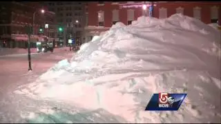 Worcester sees record amount of snow during blizzard