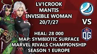 Luminosity Lv1Crook Vs OG Esports Mantis Invisible Woman at Marvel Rivals Championship Season 1