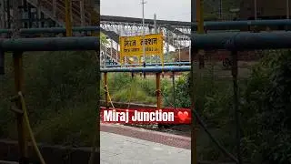Miraj Junction | Green Railway Station | Western Railway India |