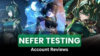 NEFER BEST TEAM & TESTING PLUS ACCOUNT REVIEWS || GENSHIN IMPACT || INDIA ||
