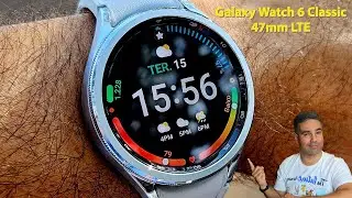 Chegou o meu Samsung Galaxy Watch 6 Classic LTE 47mm