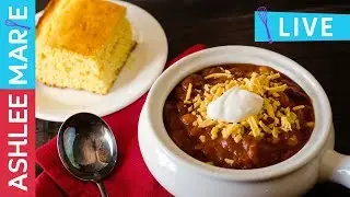 Homemade Beef Chili and Cornbread Recipes - LIVE