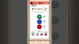 click on green 3 times. Blue 10 times and red 5 times. Brain test Level 192!