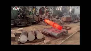 Smelting+forging process#forging #smelting #metalforging #stabilizer #oilfieldtools #drillbit