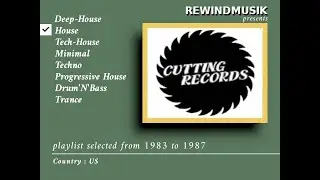 Cutting Records Tribute Mix | From 1983 to 1987 | House Music