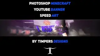 Photoshop Minecraft Banner Speed Art