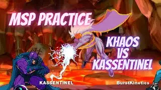 MvC2 - Khaos vs Kassentinel XBL FT5 (MSP Practice)