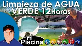 Como Limpiar una Piscina o Alberca Verde en 12 Horas 2023