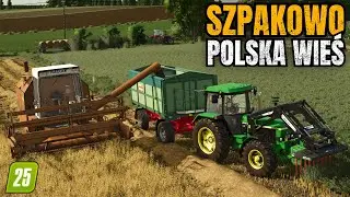 Żniwa owsa🌾✅Szpakowo - Polska wieś🧑‍🌾FS25🔥#125