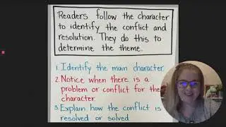 Identifying Conflict With Mrs. Jones (Reading 6/1)