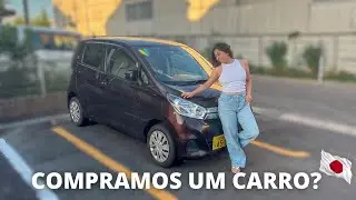 MAIS UMA CONQUISTA! COMPRAMOS UM CARRO AQUI NO JAPÃO? Assista até o final pra entender TUDO! 🚘