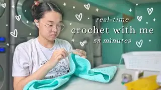 ꕤ real time crochet with me ꕤ lofi music, no talking, 55 mins