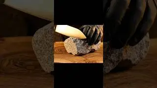 Rock Cutting ASMR 🪨🔪 #rock #rockcutting #cuttingasmr #asmr #asmrsounds #asmrvideo #aiasmr #ai