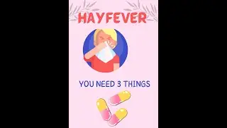 hay fever treatment, you need 3 medications at the same time #shorts