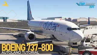 Autoland Tutorial of PMDG Boeing 737-800 in MSFS 2024 - Tutorial 9