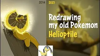 Helioptile Fan art - 2014 &agrave; 2021