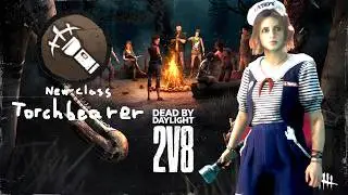 Dead by Daylight 1137 - New Class Torchbearer arrived in 2V8!😃 (No Commentary)
