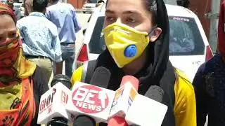 Students Of Polytechnic College Stages Protest In Srinagar, Demand Mass Promotion