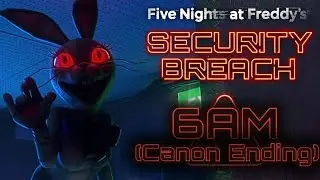 Five Nights at Freddy's: Security Breach (PC) Walkthrough #8 - 6AM (Cut Content Restored Mod)