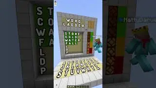 Minecraft Word Ladder 3