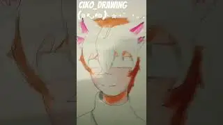 ⋆ ˚｡||trend||｡˚ ⋆ ciko  X  engel   nggak tau mau ngetik apa 😁😅#art #ciko #drawing #fypシ゚viral