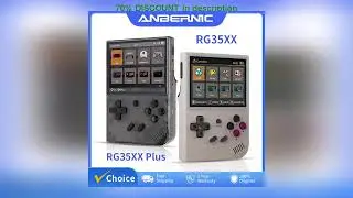 RG35XX Retro Handheld Game Console 3.5&Prime; IPS Screen Linux Portable Video GamePlayer Support HD-M-I TV
