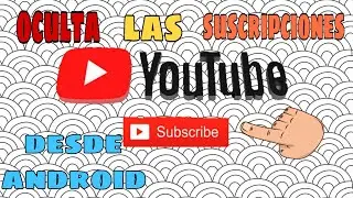 Como ocultar suscriptores en youtube