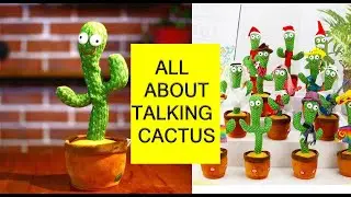 Talking cactus toys hacks and review #talkingtom #cactus #tranding #toys