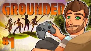 Grounded | 1. rész 🔵 Játék Bemutató (ft. TheVR & Yeahunter)