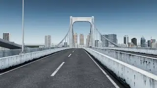 【Cities:Skylines】Tokyo - SP3: First Person Driving | Rainbow Bridge レインボーブリッジ