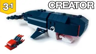 Lego Creator  31088  Whale - ALTERNATE MODEL