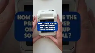 How to replace printing paper in SumUp Solo + printer | Entrepreneur Hero