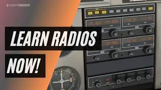 How Aircraft Radios Actually Work (COM1, COM2 & Transponders Explained)