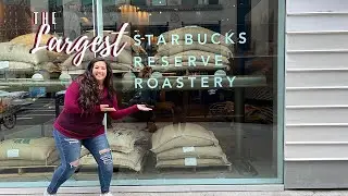 TOUR OF THE CHICAGO STARBUCKS ROASTERY | Largest Starbucks Roastery | Vlogmas 2021