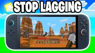 How To Stop Lagging On Minecraft Nintendo Switch! - Tutorial